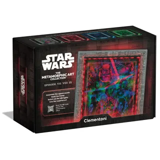CLEMENTONI Puzzle Star Wars | The Metamorphic Art Collection Episode 7-8-9" mit Licht; Made in Europe, bunt