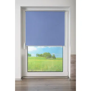K-HOME K-Home® Springrollo »Anna« verdunkelnd energiesparend ohne Bohren freihängend, blau