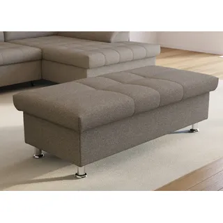 DOMO collection Hocker Franzi 136 x 43 x 64 cm Braun