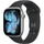 Watch Series 11 GPS 46 mm Aluminiumgehäuse grau Uhrenarmband schwarz L