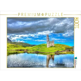 Puzzle · Ardvreck Castle in den schottischen Highlands am Loch Assynt | Magische Landschaften der Highlands · 1000 Teile · Lege-Größe 64 × 48 cm · CALVENDO Puzzle