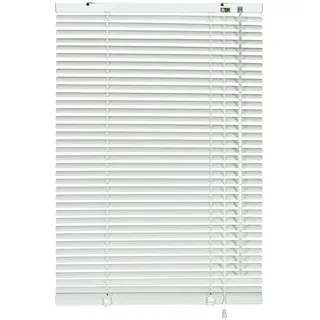 GARDINIA Aluminium-Jalousie 80 x 240 cm Weiß