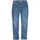 Double-Front Jeans Damen Blau