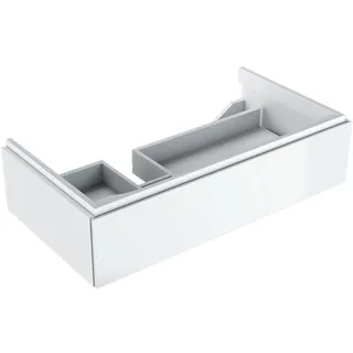 Geberit Xeno2 WTU Siphonausschnitt li 880x220x462mm, weiß lackiert