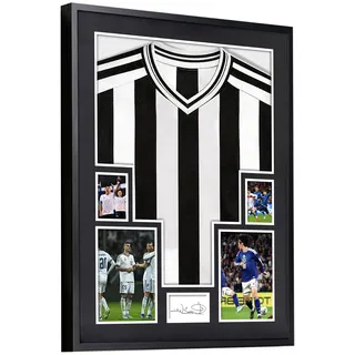 UXENI Trikotrahmen 60 x 80cm Rahmen für Fußball Trikotm 3D Box Frame Aluminium und Acrylglas Trikot Einrahmung in Bilderrahmen mit Fußball-, Eishockey-, Rugby-trikot