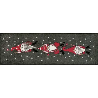 Wash+Dry Winterzwerge 60 x 180 cm grau