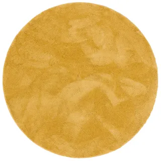 Pergamon Silky Kids Kinderteppich 120 x 120 cm Gold/Weiß