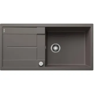 Metra XL 6 Silgranit Vulkangrau 1000 x 500 mm Drehknopfventil