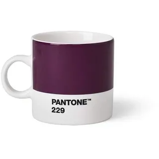 Copenhagen Design Pantone Espressotasse, Porzellan, Aubergine 229, 6.1 x 6.1 x 8.2 cm