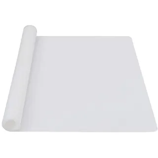 Webake Silikonmatte Groß Transparent Silikon Bastelmatte Bastelunterlage 60 x 40 cm Silicone Mat Antihafte Rutschfeste Tischmatte Arbeitsmatte für Resin Gießharz, Tischset, Platzset