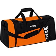 Bild Unisex Six Wings geräumige Sporttasche, orange/schwarz, S