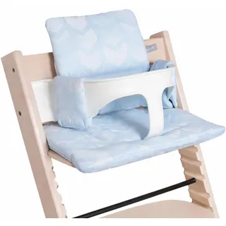 Hoppediz Hochstuhl Set, passend für Stokke Tripp Trapp, 2-teilig, Amsterdam aqua