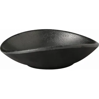 APS 83730 Schale ZEN, 11 x 10 cm, Höhe 3 cm, 0,04 Liter, Melamin, weiß, Steinoptik
