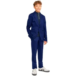 Jack & Jones Jaxon Jersey Anzug - Medieval Blue - 14 Jahre