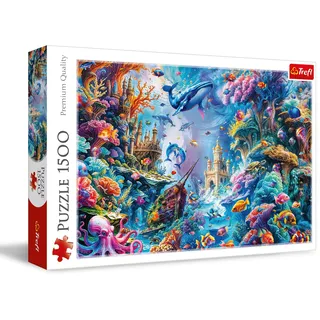 Trefl - Puzzle 1500 Teile, Die Unterwasserwelt, Wasser, Ozean, | Für Kinder und Erwachsene ab 14 Jahren, hochwertige, kreative Unterhaltung, präzise passende Teile