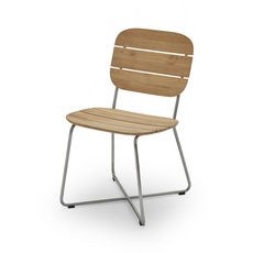 Skagerak - Lilium Chair - Gartenstuhl aus Edelstahl und Teakholz