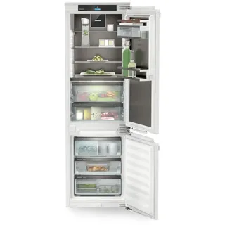 Liebherr Kühl-Gefrier-Kombination , Weiß , Kunststoff , 3,2 Schubladen , C , 56-57x177.2-178.x55 cm , LED-Innenbeleuchtung, elektronische Temperaturregelung, Warneinrichtung bei geöffneter Tür, No-Frost, Kälteakku, Temperaturanzeige, Kindersicherung, Eiswürfelbereiter, Super-Kühlen, Super-Gefrieren, Flaschenrost, Innenraumbeleuchtung, Urlaubsschaltung, Schließdämpfung, Null-Grad-Zone, LED-Display, höhenverstellbare Füße, Türanschlag wechselbar, WLAN-Steuerung , Küchen, Küchenelektrogeräte, Kühlschränke & Gefrierschränke, Kühl- & Gefrierkombination