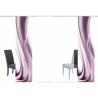 HOME WOHNIDEEN Schiebevorhang ¦ lila/violett ¦ Maße (cm): B: 60