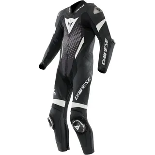 Dainese Laguna Seca 6 1tlg. Motorradlederkombi (Schwarz/Weiß/Anthrazit) Gr: 50