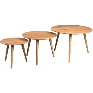 M2 Kollektion Couchtisch Oslo Holz Braun Wildeiche