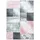 1710 Webteppich 200 290 Pink/Grau