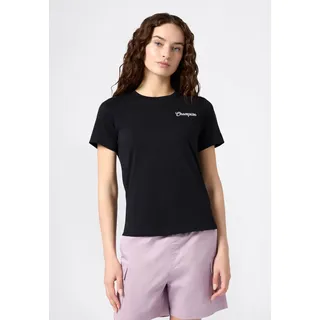 Champion Graphic Crewneck T-Shirt Schwarz L