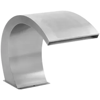 vidaXL Wasserfall Edelstahl 30x60x45 cm