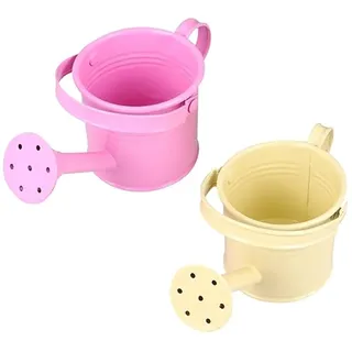 Qeunrtiy Metall-Gießkanne, Kinder-Gießkanne, Kinder-Gießkanne Aus, Gießkanne, Wasserkessel, Geeignet für Garten, Zuhause, Pflanzen, Blumen