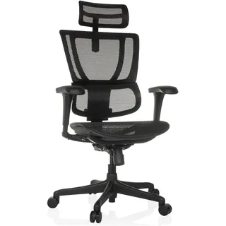 HJH Office Ergohuman Slim ECO M Gen2 Netzstoff Schwarz