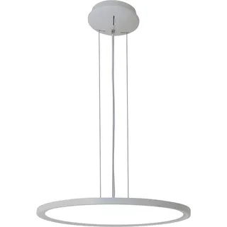 Näve LED-Pendelleuchte Disk Ø 40 cm Weiß