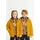 Iceland 3IN1 Print Jacke Kinder Burly Gelb 104