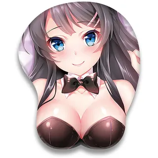 ELLENNE - 3D GEL MOUSEPAD MIT HANDBALLENAUFFLAGE - GAMING MANGA ANIME JAPAN (Design 12)