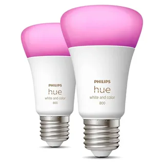 Philips LED-Birne 60W E27 806 lm 4000 K 2 St.