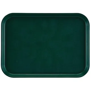 Cambro DS519 Epictread Rechteckiges Rutschfestes Fiberglastablett, Dunkelgrün, 41.5cm x 30.5cm