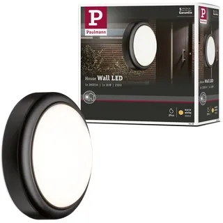Paulmann Außenwandleuchte Kunststoff 19,3 cm 1 Stk. grau