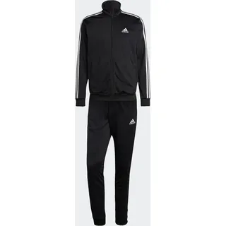 Adidas Basic 3-Streifen Tricot Trainingsanzug Black XL