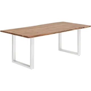 Esstisch Bullwer Akazie weiss 230x100 cm - Braun
