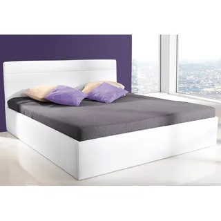 Westfalia Schlafkomfort Polsterbett, inkl. Bettkasten bei Ausführung mit Matratze weiß