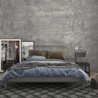 JSEVEM 122CM×9M Extra Breit Dick Hellgraue Selbstklebend Betonoptik Tapete Grau Klebefolie Selbstklebende Betontapete Matt Klebetapete Möbelaufkleber Wasserfest Wandpapier Möbelfolie für Schlafzimmer