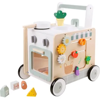CHIC2000 Lauflernwagen »Activity-Walker, Holz-Spielküche«, bunt