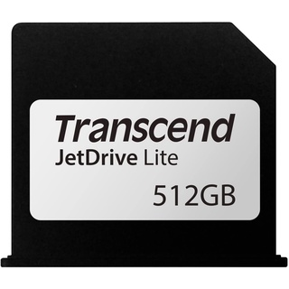 Transcend 512 GB JetDrive Lite extra Speicher-Erweiterungskarte für MacBook Air 13''; angepasst und abschließend mit dem Karten-Slot (Generation Ende 2010-2017), TS512GJDL130