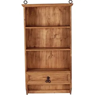 Mexico Gewürzregal - groß Massivholz Pinie  Mexiko Möbel Mexikanisch