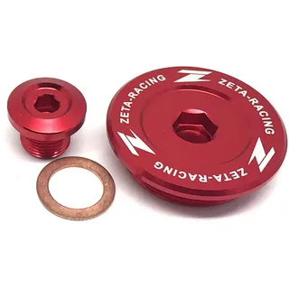 Zeta Ze89-1350 Suzuki Öleinfülldeckel - Red - One Size