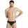 Badehose Team Herren Slip Schwarz/Weiß 6