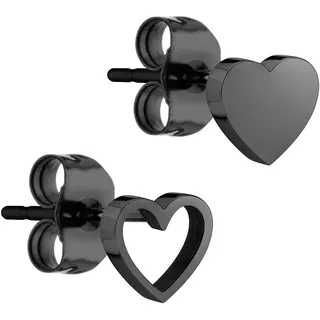 Liebeskind Berlin Ohrstecker Edelstahl schwarz 2013796