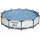 Steel Pro Max Frame Pool Set 366 x 76 cm lichtgrau inkl. Filterpumpe