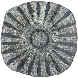 Creative Collection Ramie Serving Plate-stoneware Servierplatte Aus Holz - Grey - One Size
