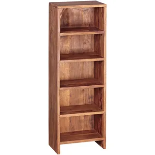 Wohnling Bücherregal 30 x 17 x 90 cm Braun