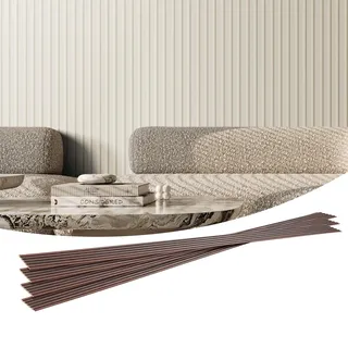 VEVOR Akustikpaneele, 8er-Set, Akustikplatten, 2450 x 166 x 9 mm, WPC-Akzent-Holzwandpaneele für moderne Innenwände, Kunstholz-Wandplatten für stilvolles Dekor & Geräuschreduzierung, Mattweiß