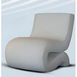 Lounge Sessel Relaxsessel Club Chair Fernsehsessel Komfort Modern - Weiß